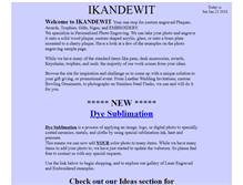 Tablet Screenshot of ikandewit.com